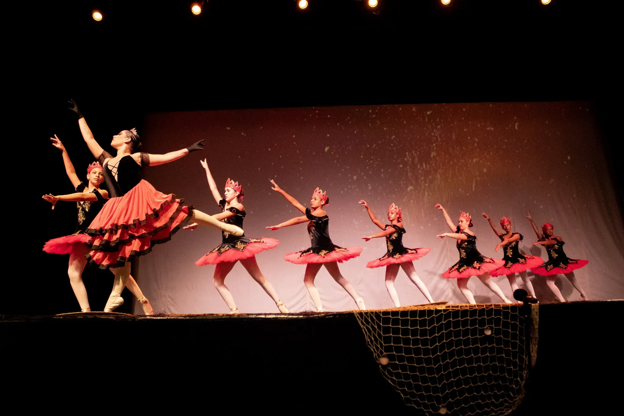 bailarinas de flores