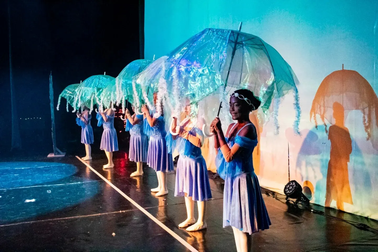 bailarinas água viva